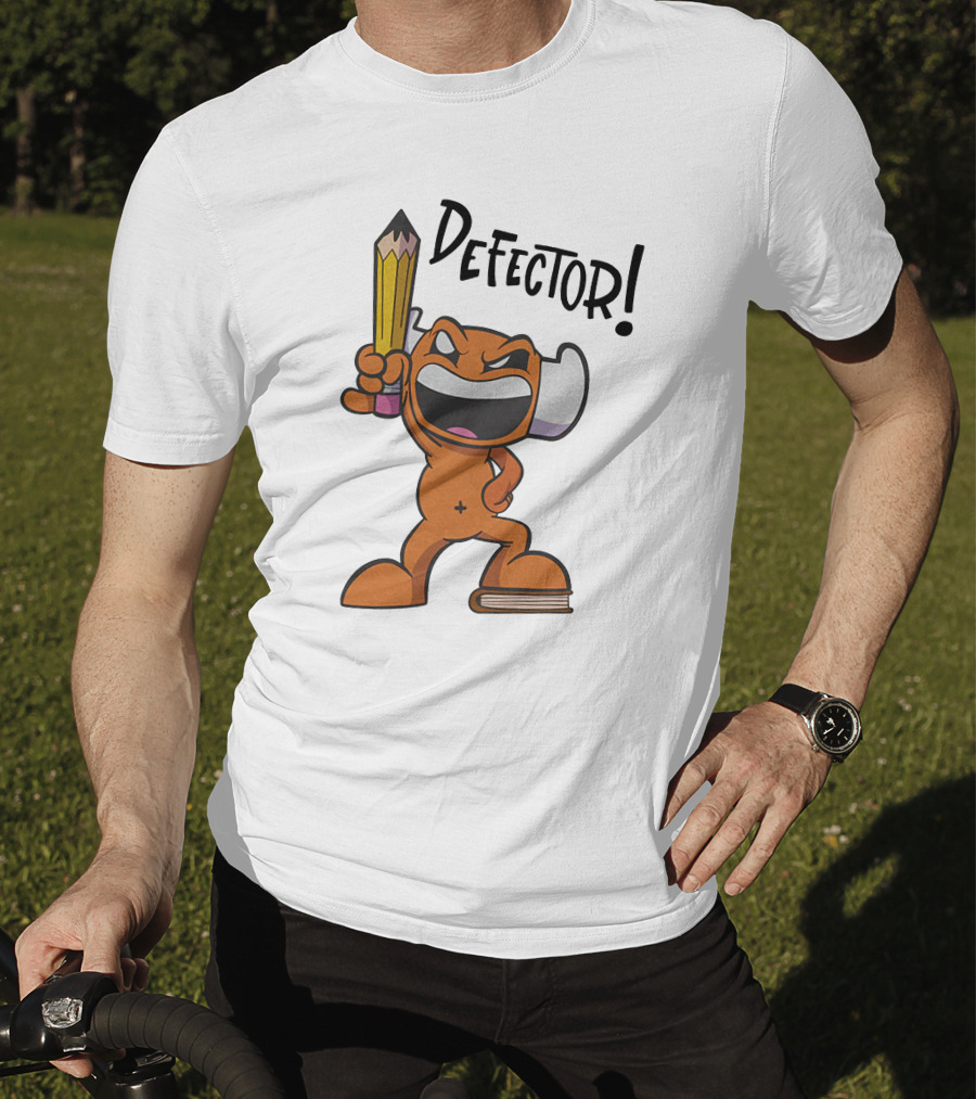 Defector El Toro Merch Character With Pencil T-Shirt