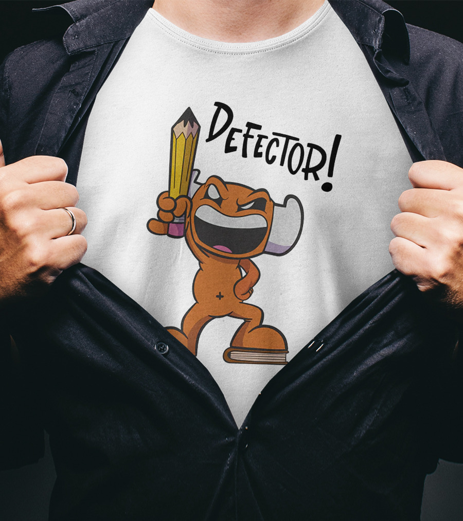 Defector El Toro Merch Character With Pencil T-Shirt