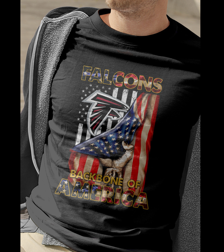 Falcons Backbone Of America T-Shirt
