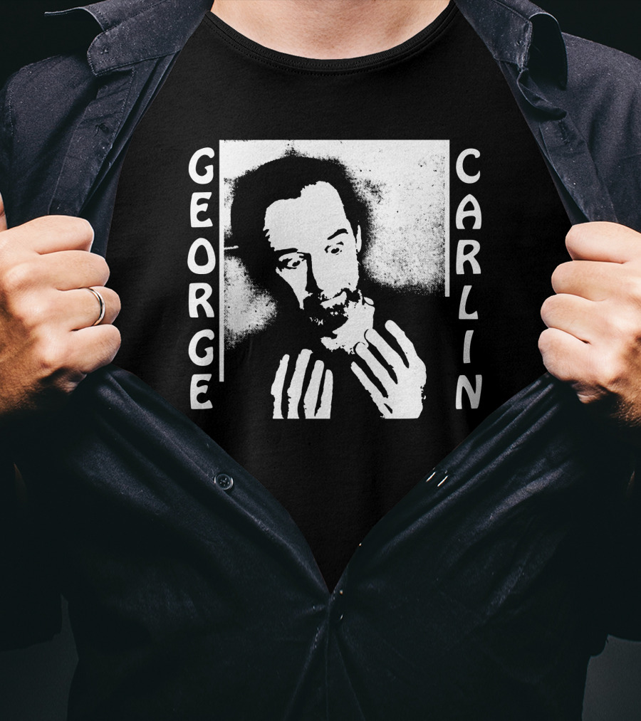 George Carlin It Only Hurts When I Think Wyco Vintage T-Shirt