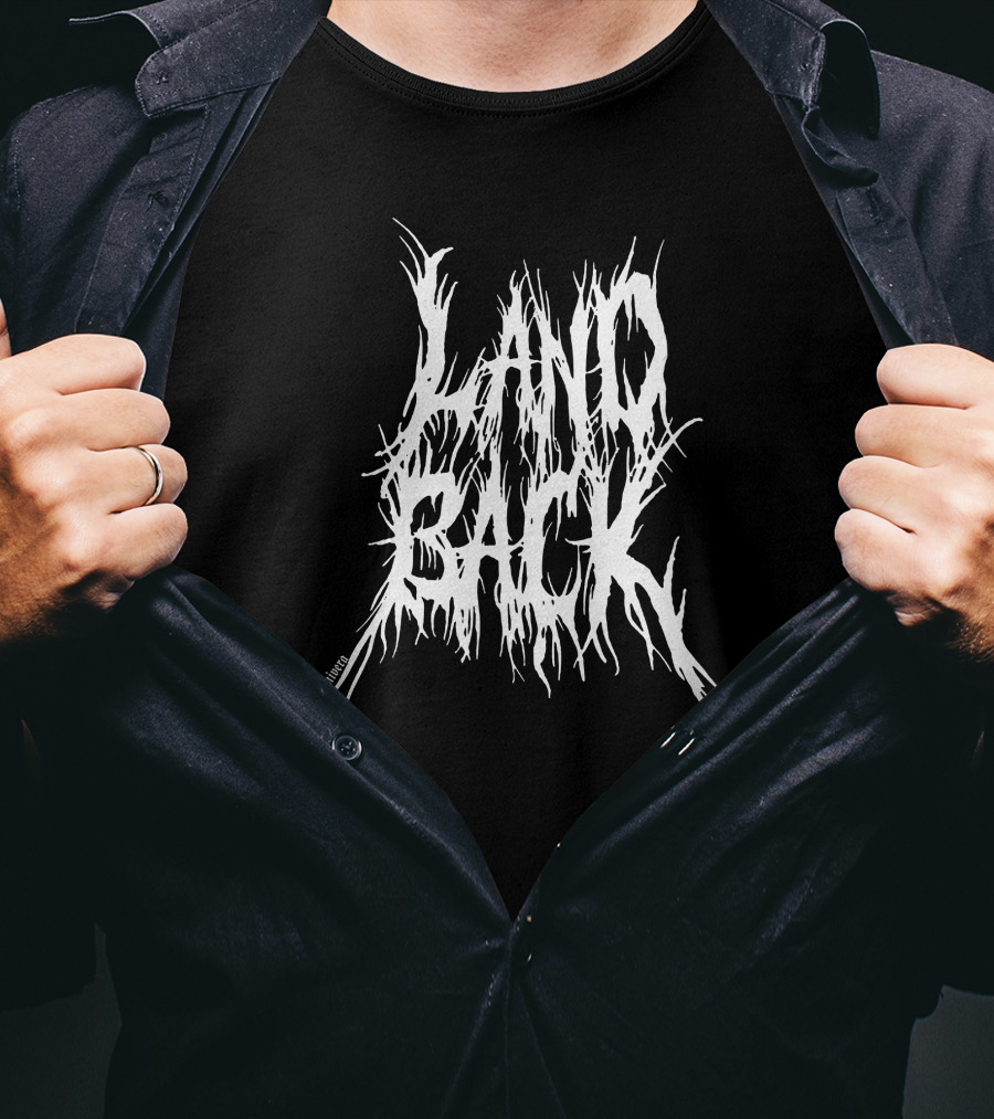 Land Back Dommivera Auntie Ag Black Metal T-Shirt
