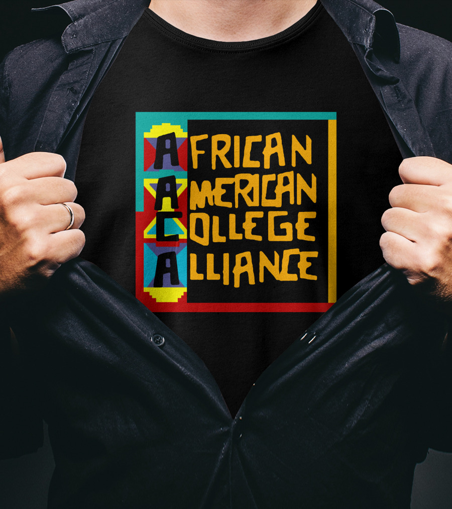African American College Alliance AACA Matthew A Cherry Clothing Shop T-Shirt