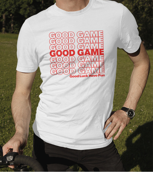Good Game Good Luck Have Fun Gabe Penny-Arcade Store T-Shirt