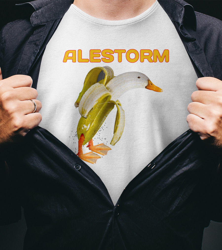 Alestorm Banana Duck Why You Should Have A Duck T-Shirt