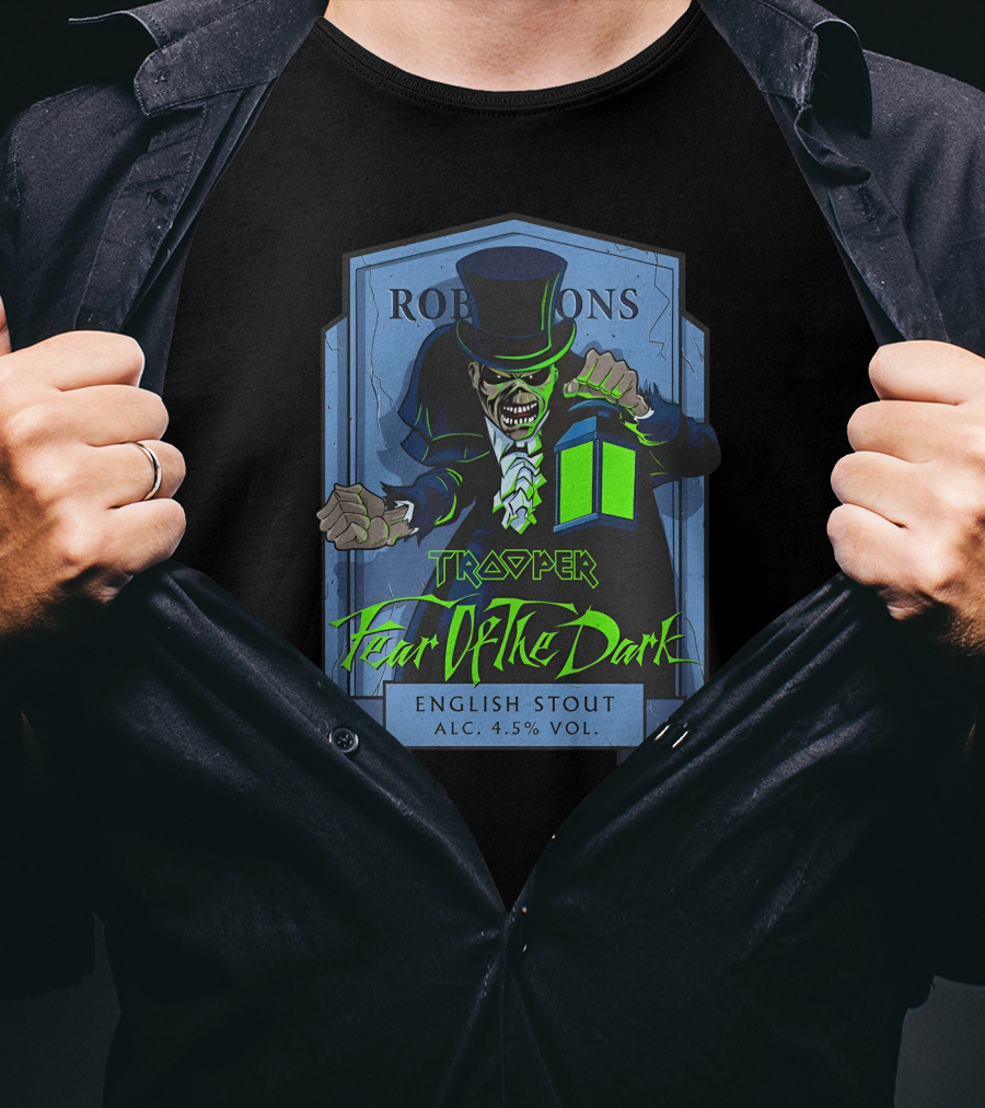 Robinsons Trooper Fear Of The Dark English Stout Alc. 4.5% Vol T-Shirt