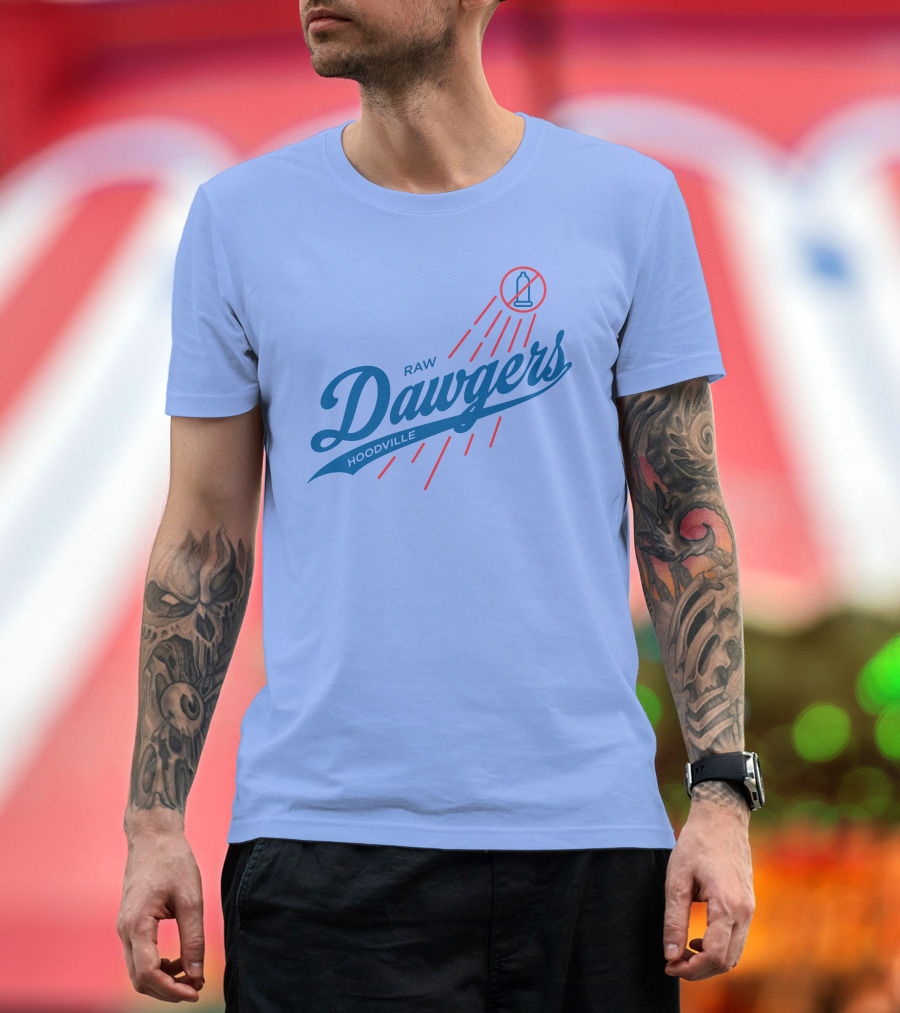 RAW DAWGERS HOODVILLE No Bottle T-Shirt