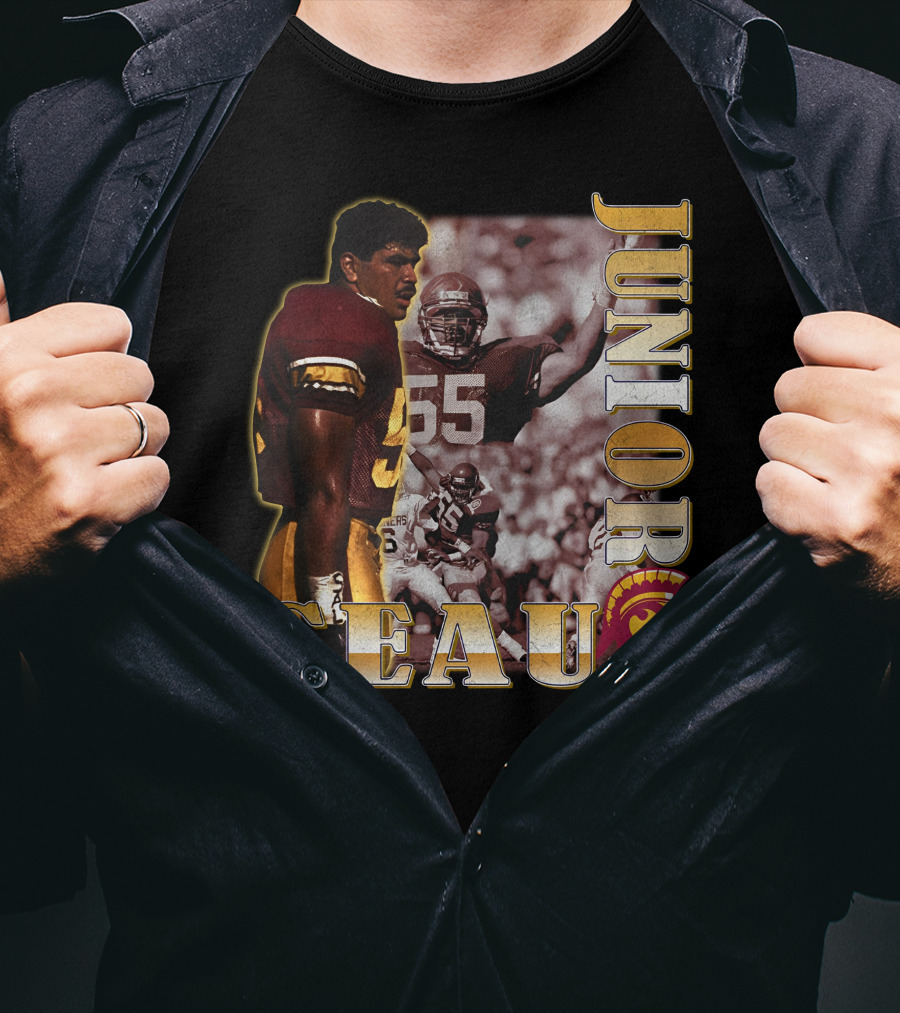 Junior Seau USC Trojans 55 Football Legend T-Shirt