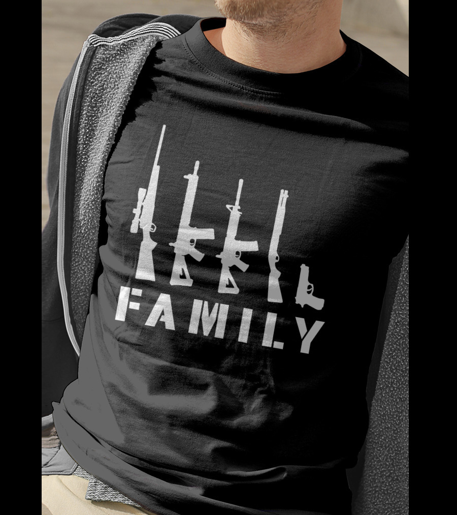 FAMILY Gun Silhouettes Collection T-Shirt