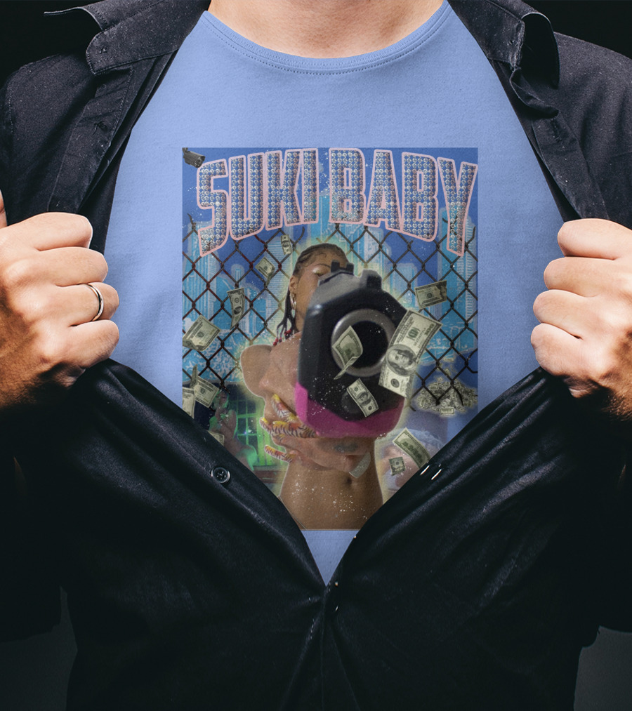Suki Baby Money And Glamour Urban Aesthetic T-Shirt
