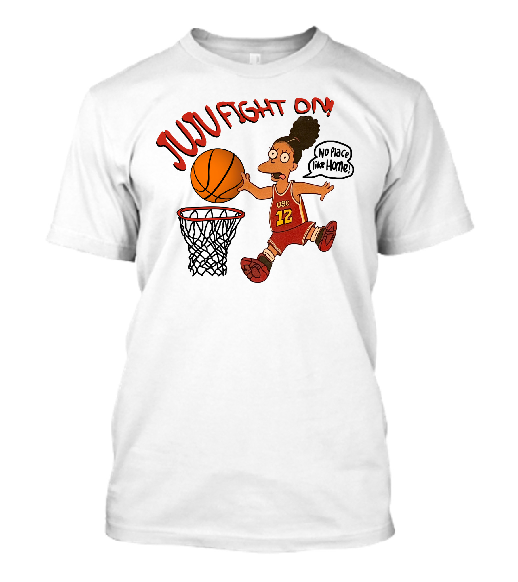 USC Juju Fight On No Place Like Home Basketball Player T-Shirt