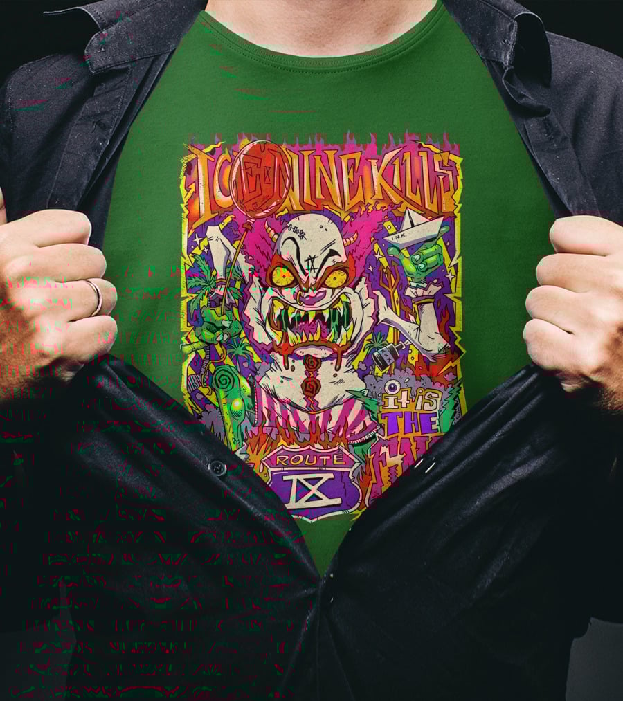 Ice Nine Kills Zombie Clown Route IX It’s The End T-Shirt