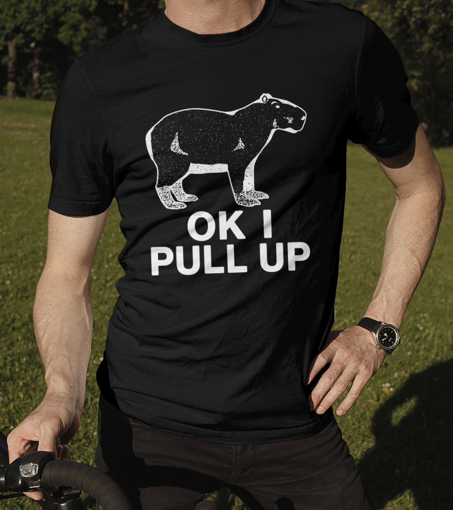 Capybaraman Ok I Pull Up T-Shirt