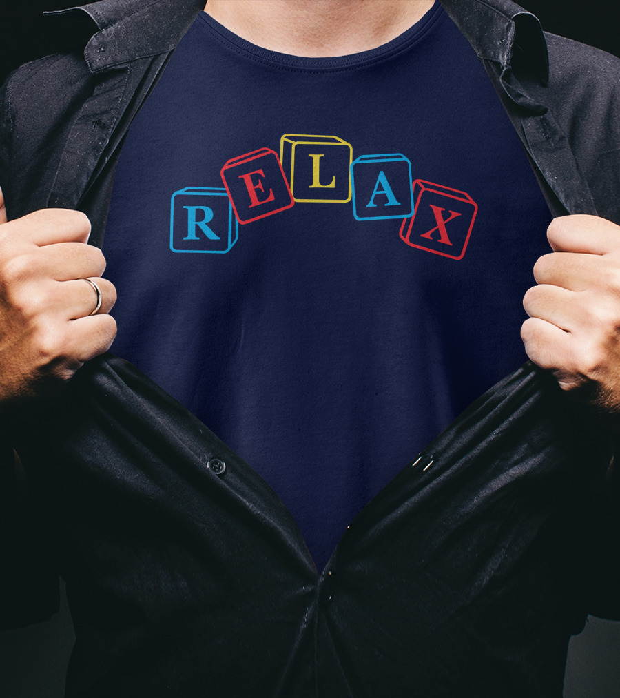 Relax Kid’s Block Toy Cubes T-Shirt