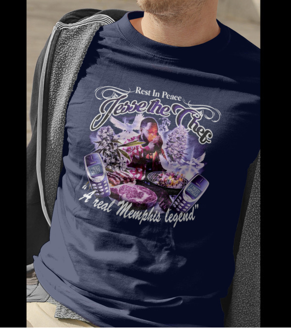 Rest In Peace Jesse The Chef A Real Memphis Legend T-Shirt