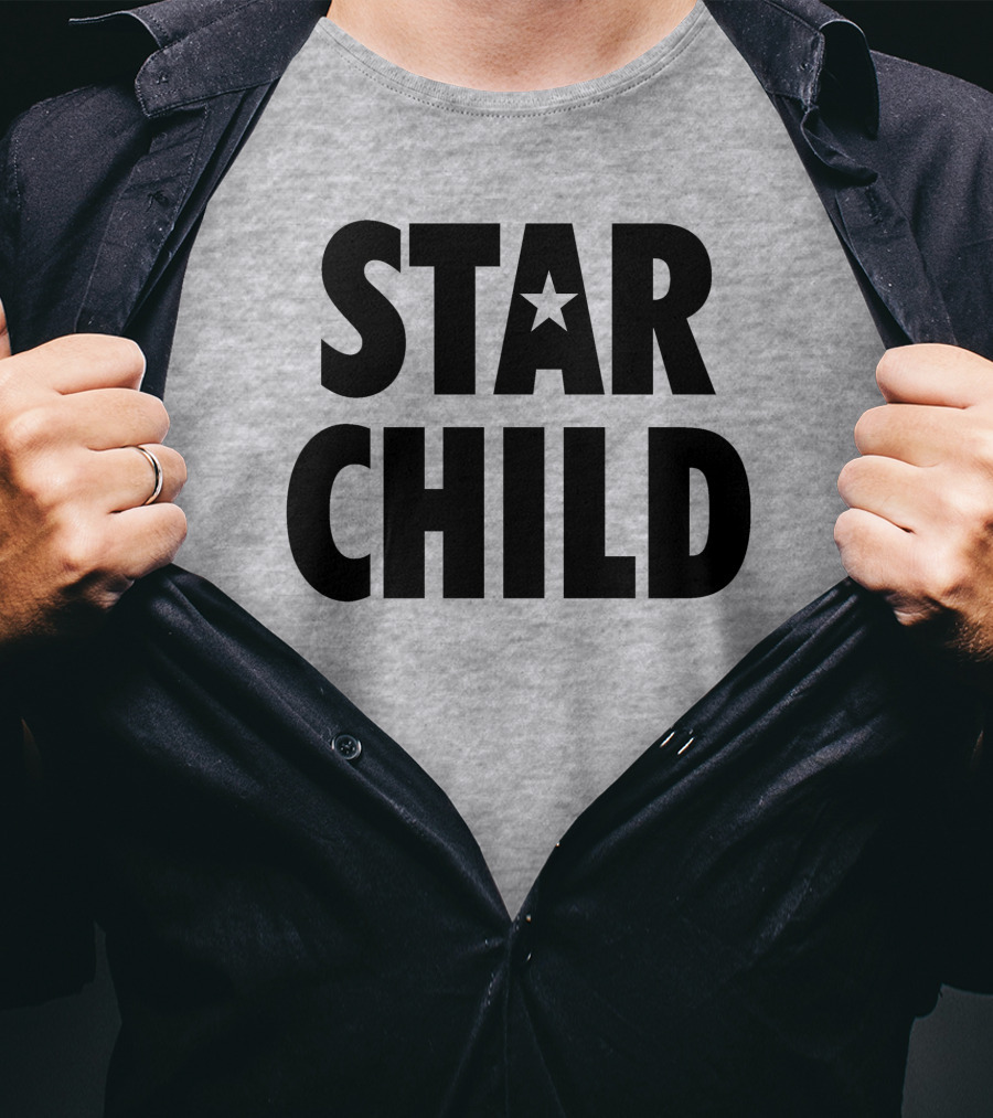 STAR CHILD Star In Letter A T-Shirt