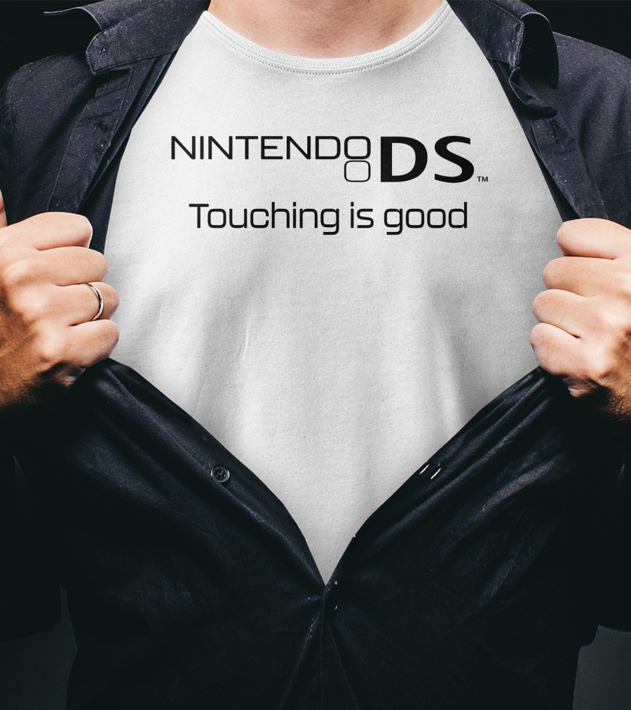 Nintendo DS Touching Is Good T-Shirt