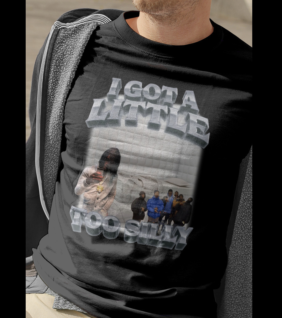 I Got A Little Too Silly Padded Room Selfie Group Posing T-Shirt