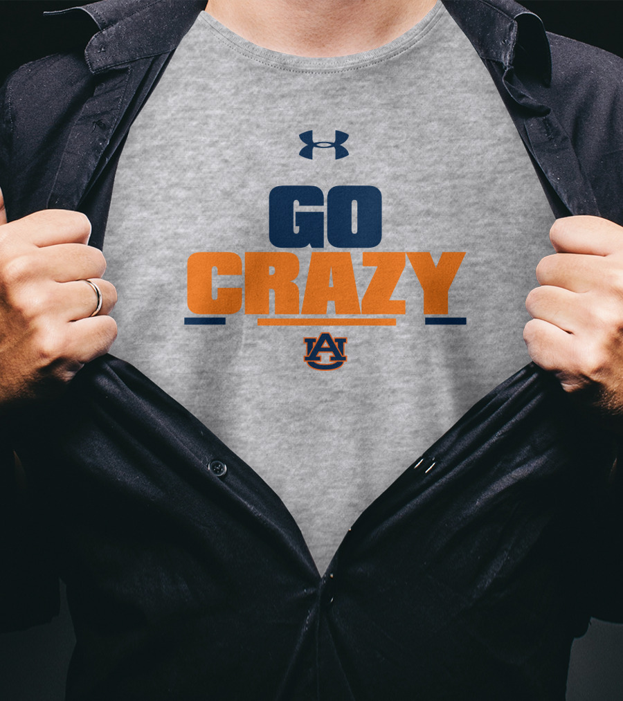 Under Armour Go Crazy Auburn University Auburn Tigers T-Shirt