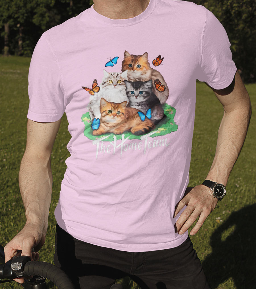 Kittens The Home Team Butterflies T-Shirt