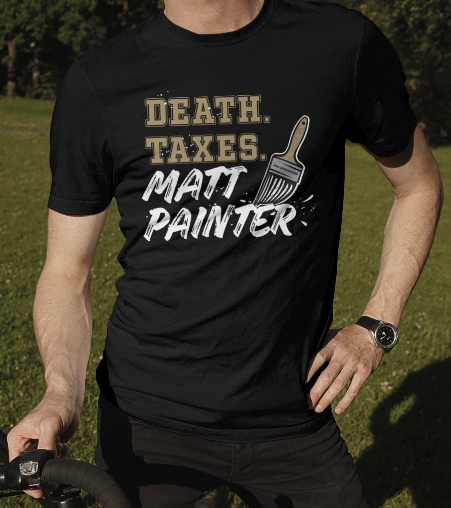 Death Taxes Matt Painter Jon Rothstein T-Shirt