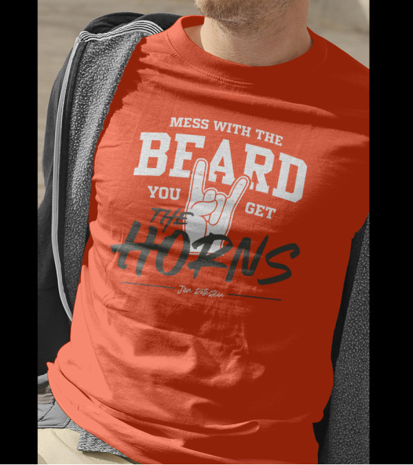 Mess With The Beard You Get The Horns Jon Rothstein T-Shirt