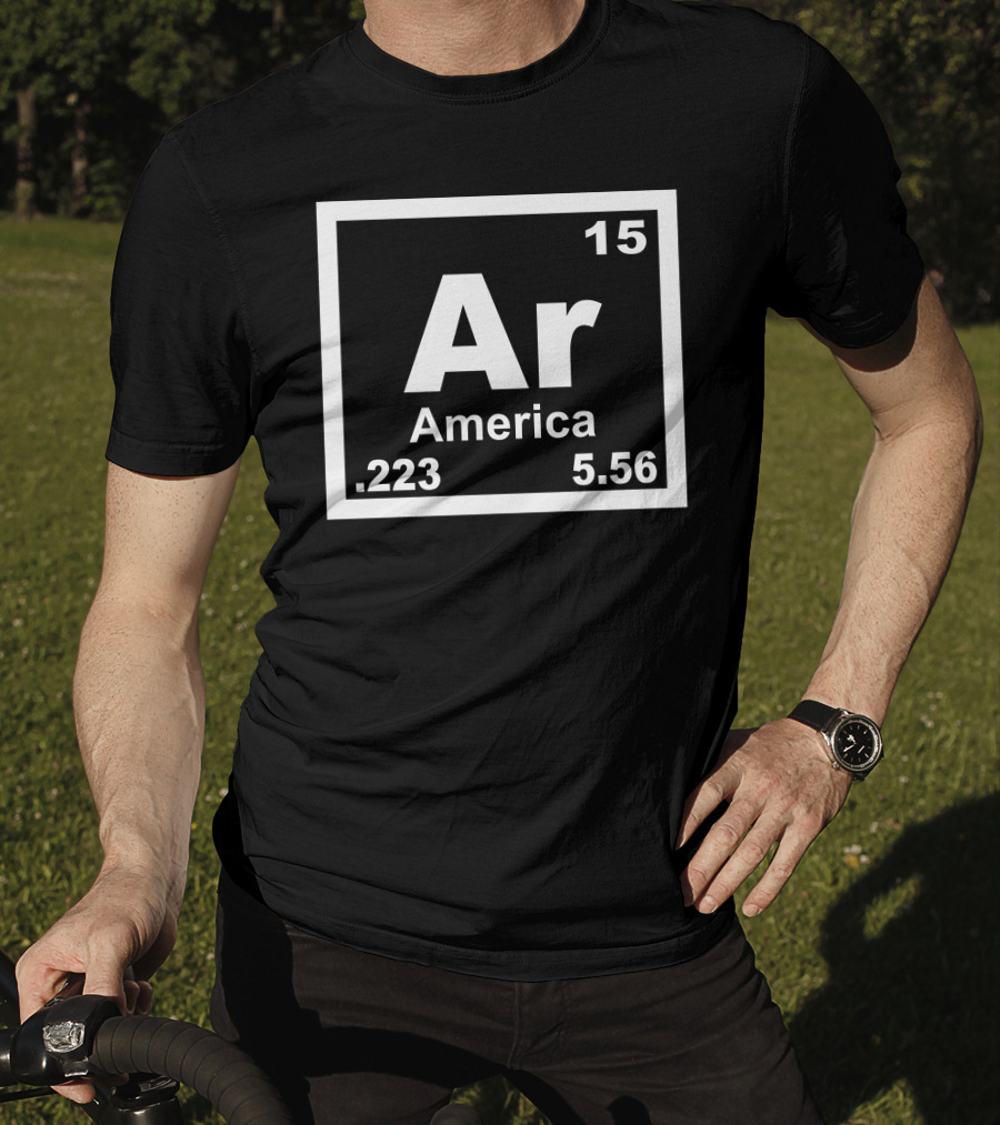 15 Ar America .223 5.56 Elements T-Shirt