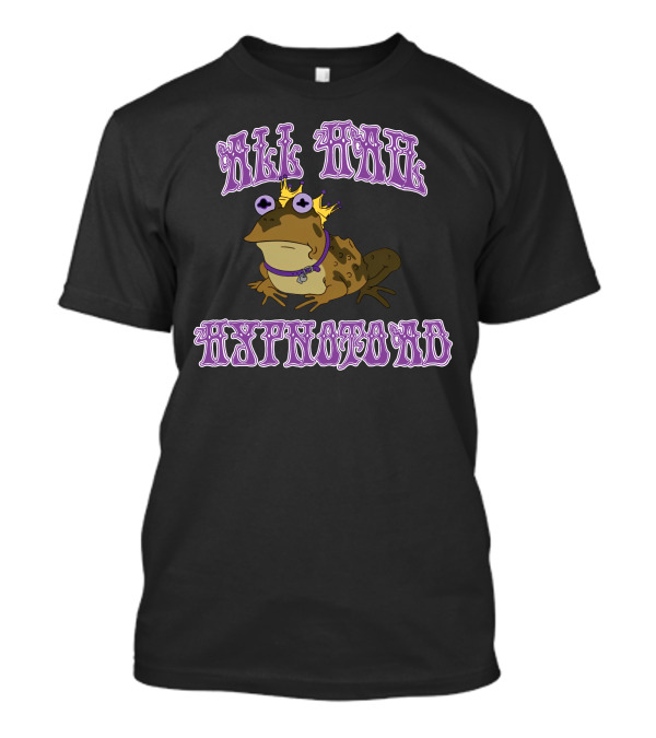 All Hail Hypnotoad With Purple Text And Crown T-Shirt