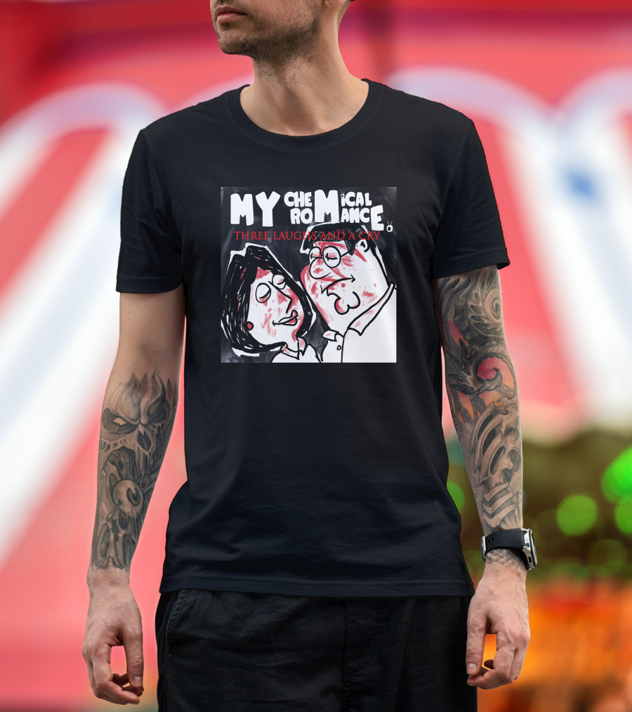 MY CHEMICal ROmANCE Three Laughs And A Cry T-Shirt