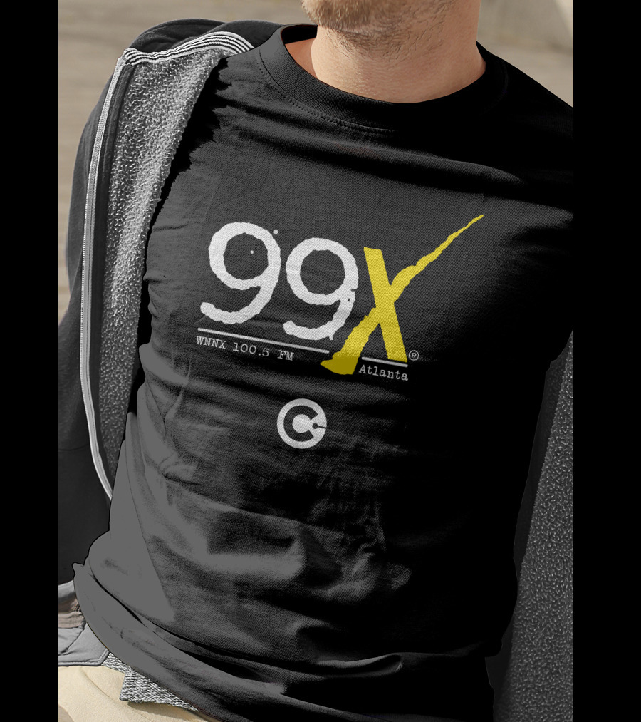 99X WNNX 100.5 FM Atlanta Radio Station T-Shirt