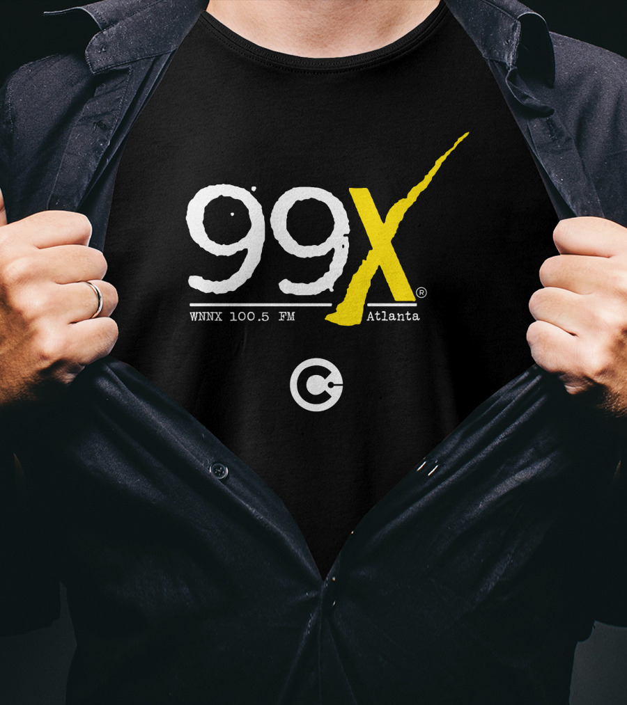 99X WNNX 100.5 FM Atlanta Radio Station T-Shirt