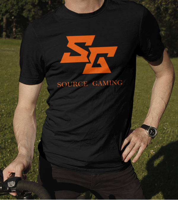 SG Source Gaming Bold Orange T-Shirt
