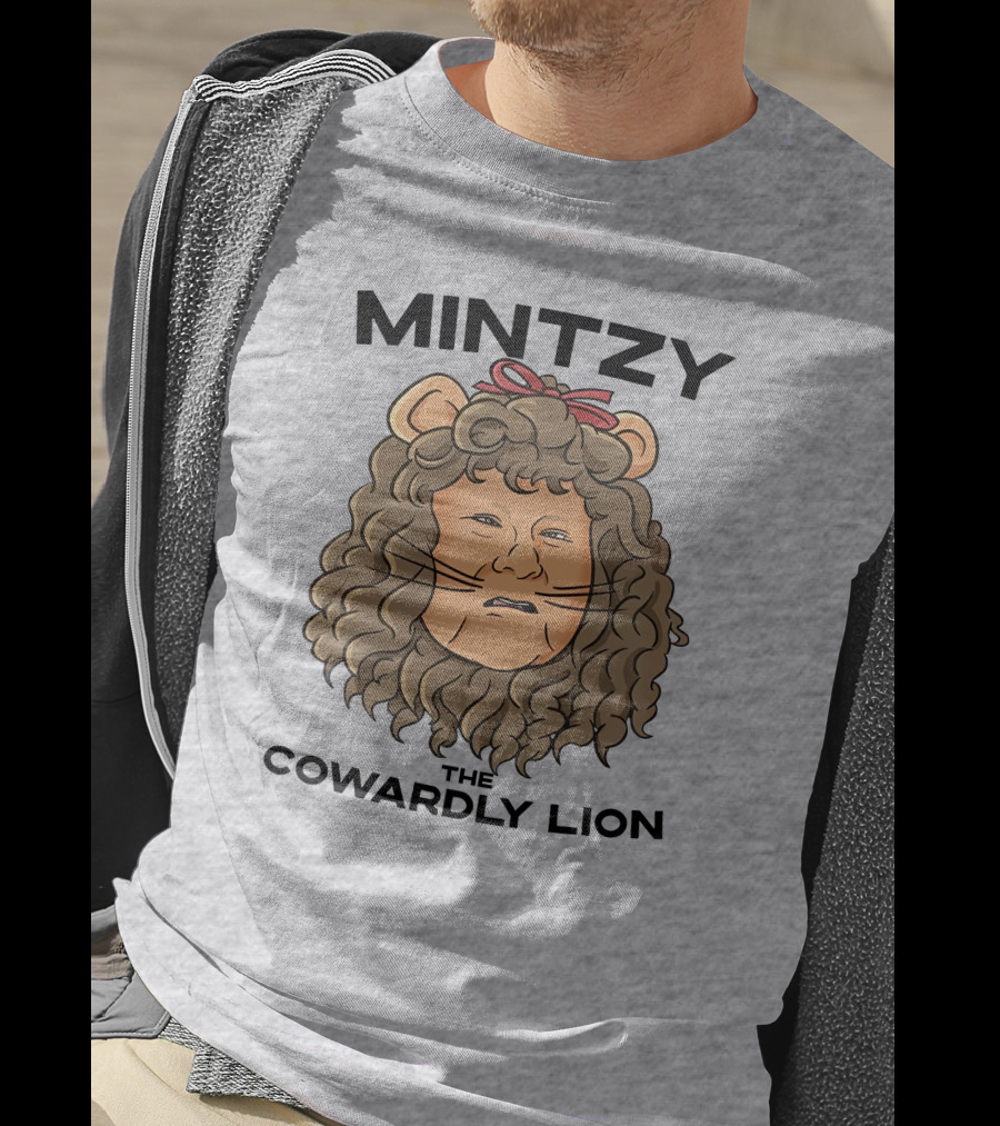 MINTZY The Cowardly Lion T-Shirt