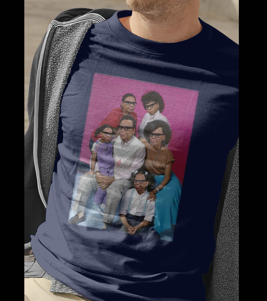 Keeping Up With The Ru's Family Portrait Multiface Glasses T-Shirt