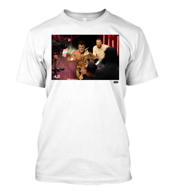 AEW Mjf Vs Bryan Danielson Running Scared Championship Showdown T-Shirt