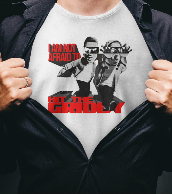 I Am Not Afraid To Hit The Griddy With Retro Dance Figures T-Shirt