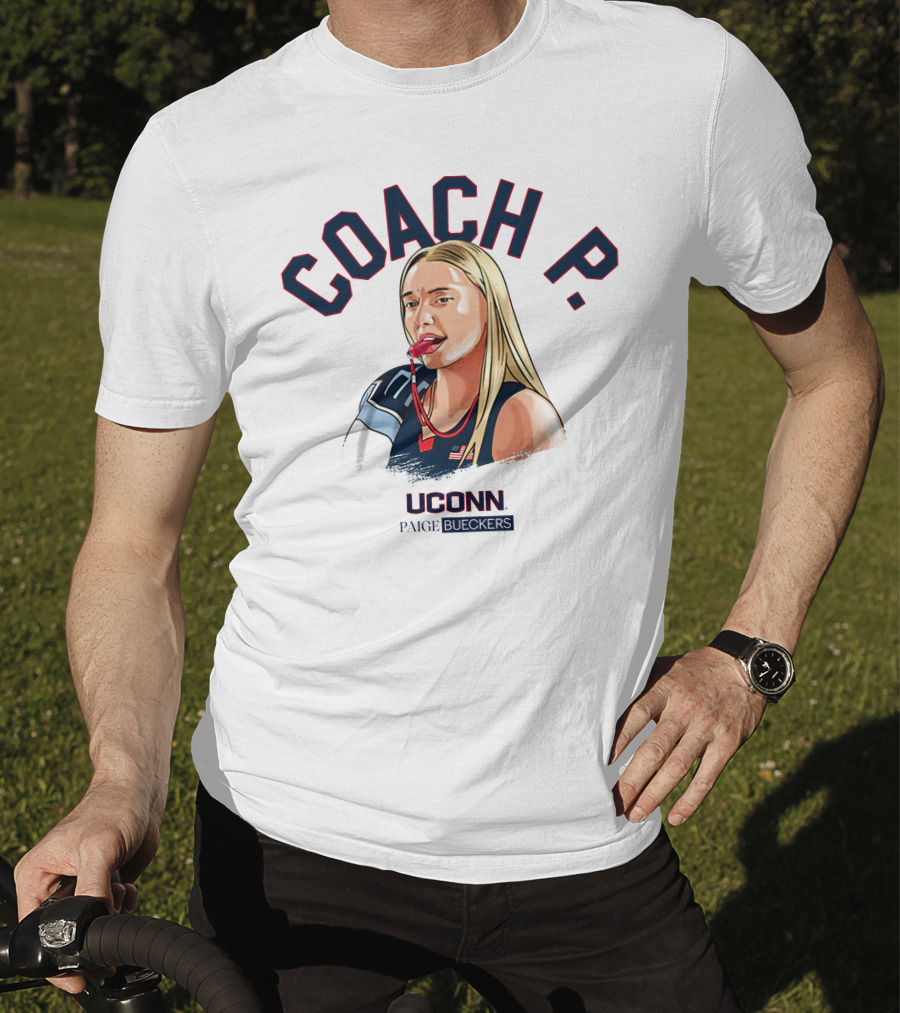 Coach P Paige Bueckers UConn T-Shirt