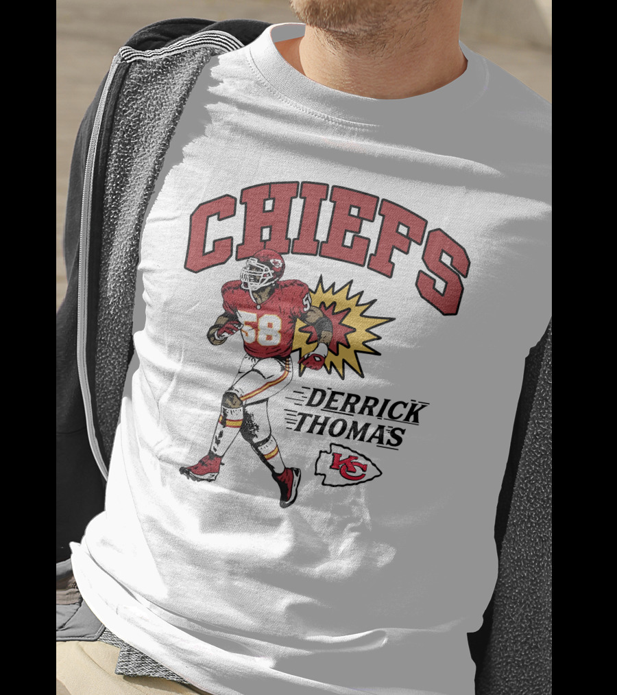 CHIEFS Derrick Thomas 58 Kansas City Chiefs T-Shirt