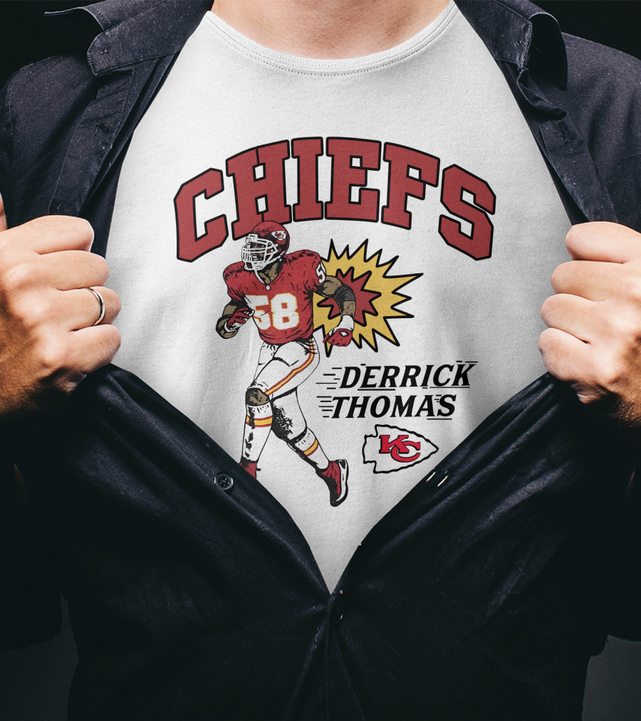 CHIEFS Derrick Thomas 58 Kansas City Chiefs T-Shirt