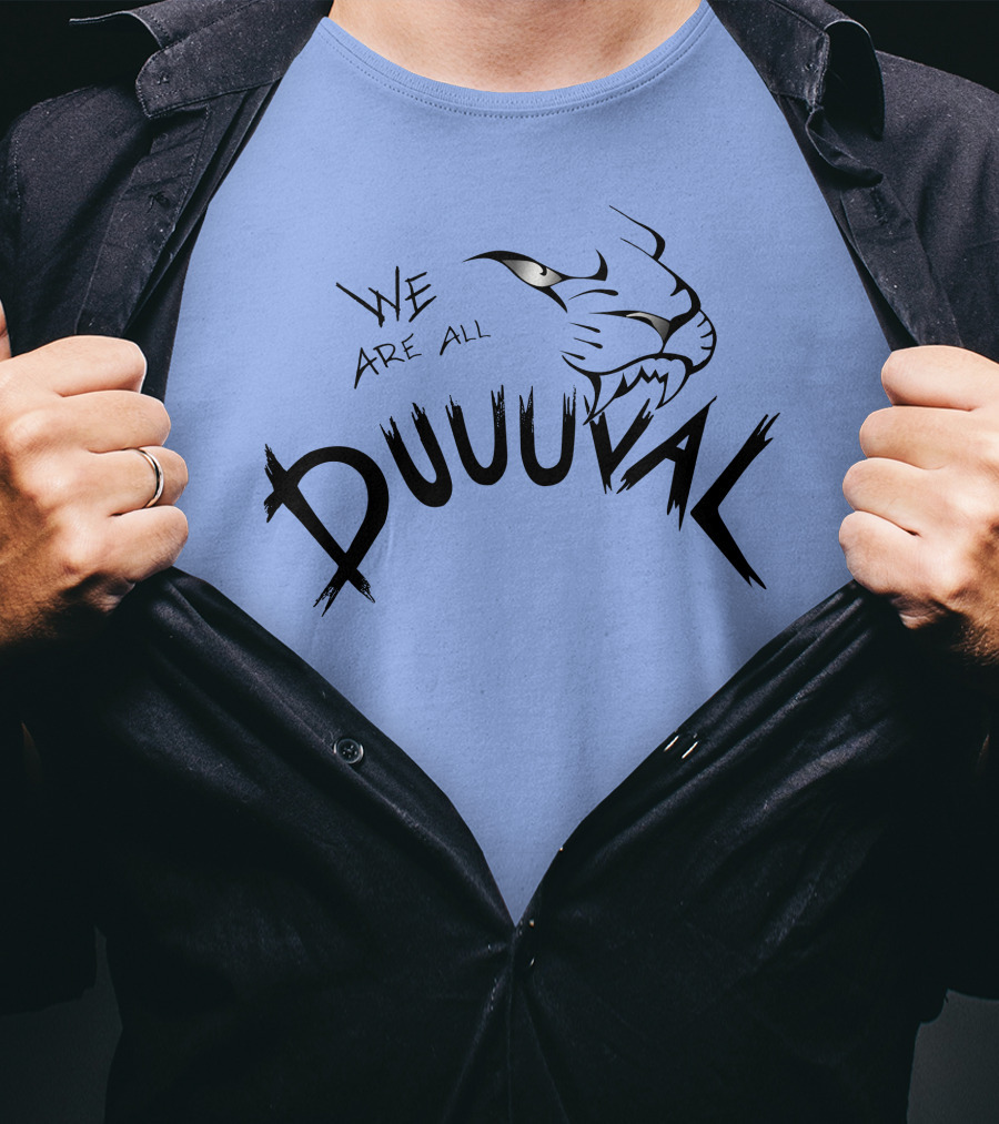 We Are All Duuuval Jaguar Roar T-Shirt