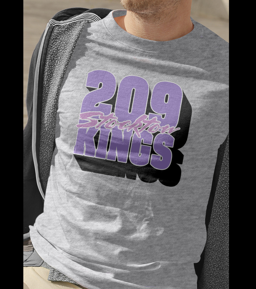 209 Stockton Kings Basketball Team T-Shirt