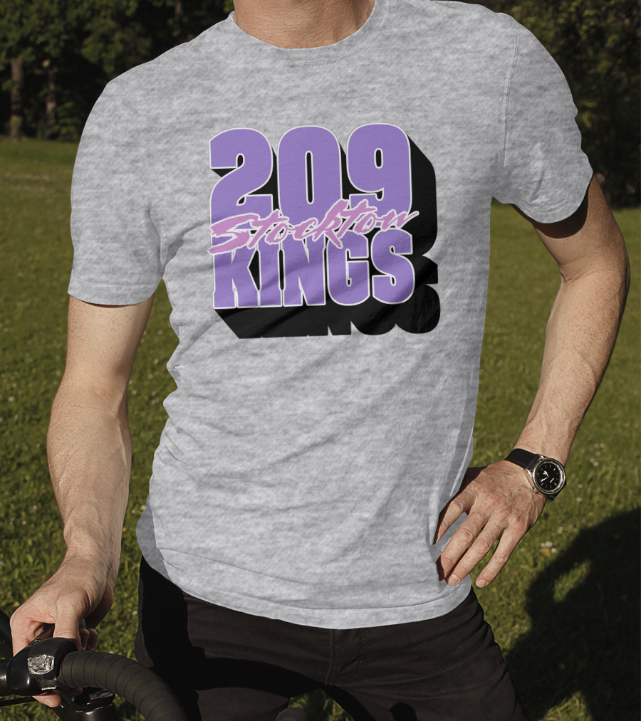 209 Stockton Kings Basketball Team T-Shirt