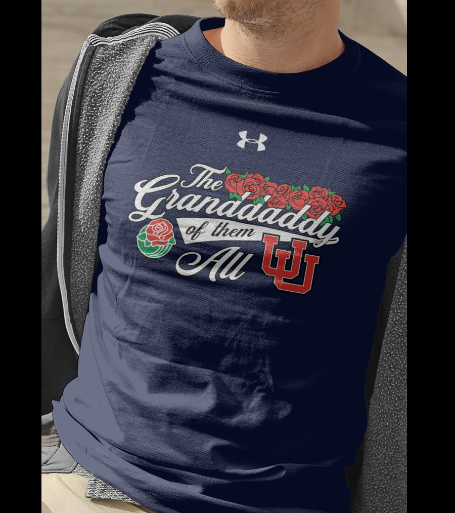 The Granddaddy Of Them All Utah Football Roses UW T-Shirt