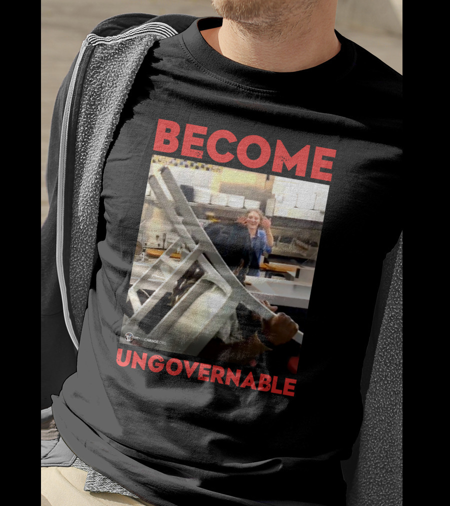 Become Ungovernable Waffle House Chair Incident T-Shirt