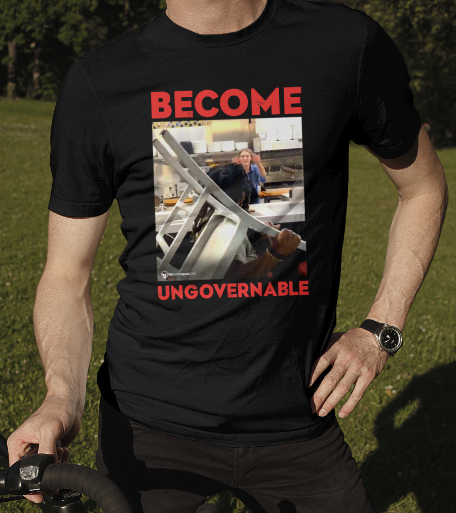 Become Ungovernable Waffle House Chair Incident T-Shirt