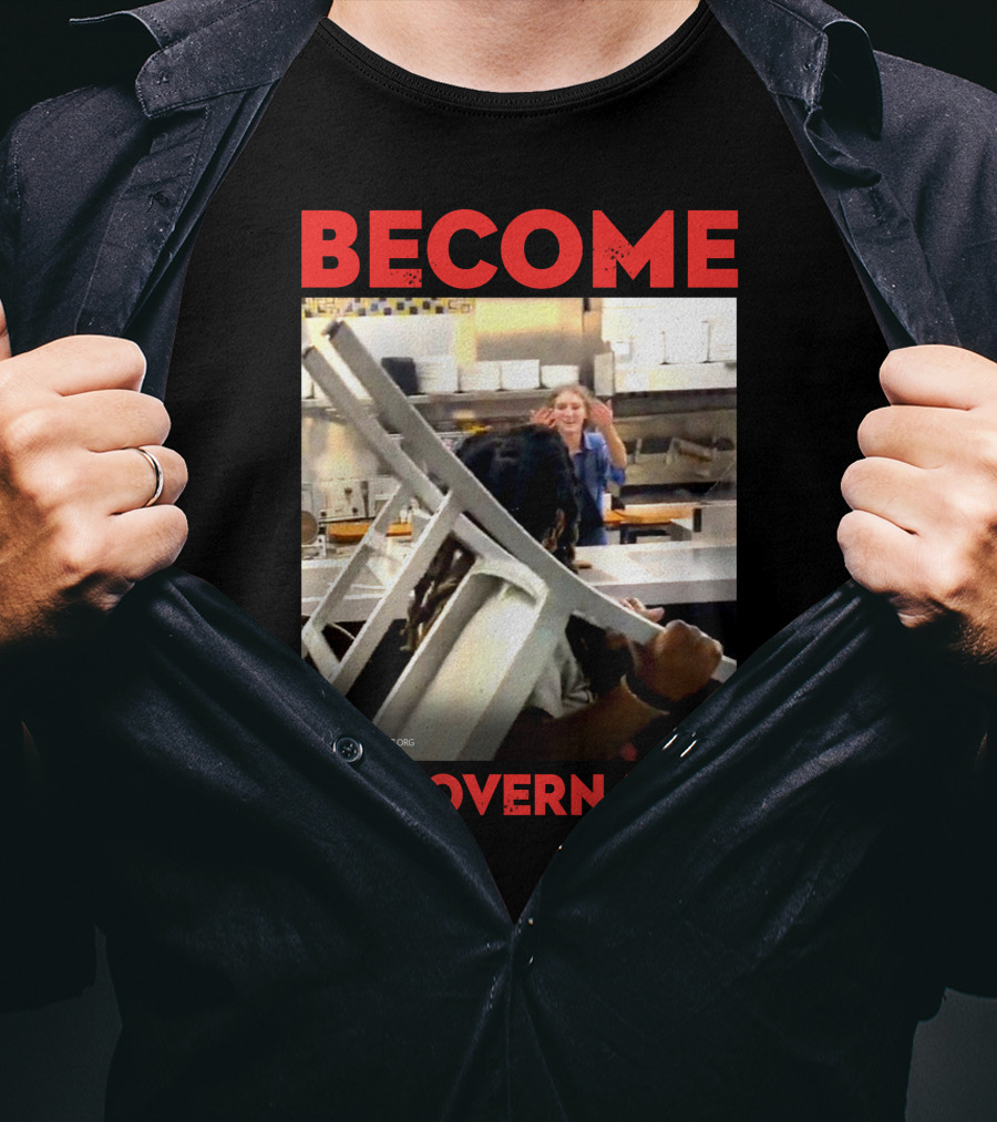 Become Ungovernable Waffle House Chair Incident T-Shirt