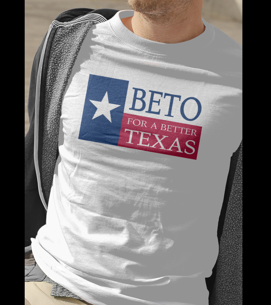 Beto For A Better Texas Star Flag T-Shirt