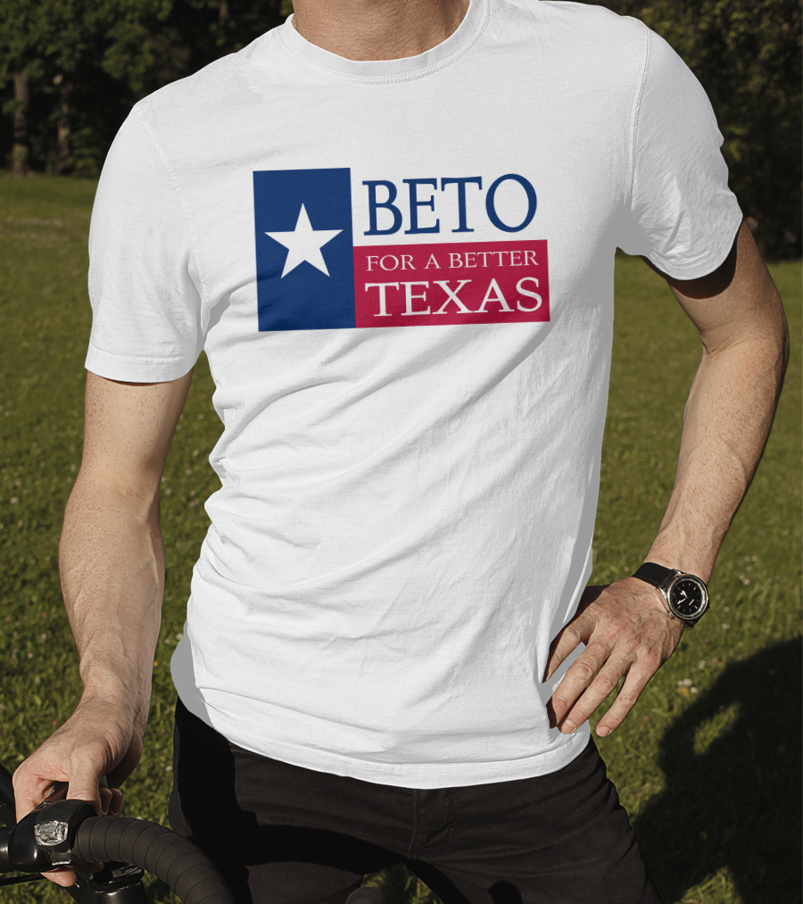 Beto For A Better Texas Star Flag T-Shirt