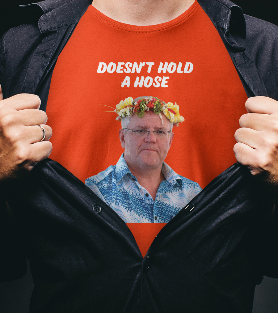 Doesn’t Hold A Hose Floral Shirt T-Shirt