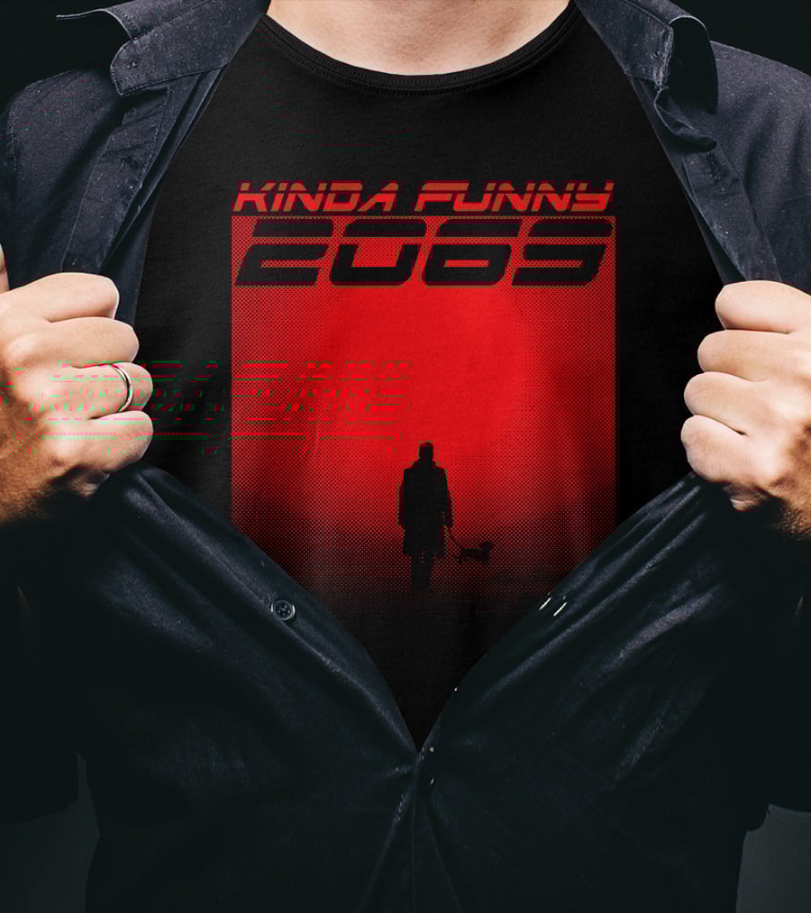 Kinda Funny 2065 Video Game Culture Film Television Comics T-Shirt