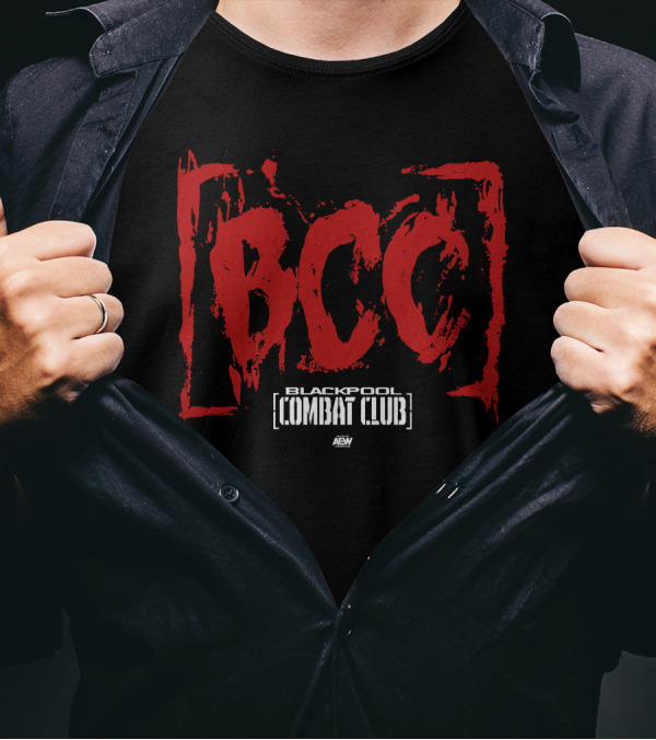 AEW All Elite Wrestling BCC Blackpool Combat Club Aftermath T-Shirt